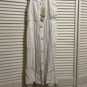 White summer dress